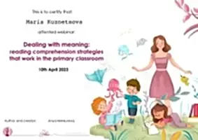 Вебинар. Мария Кузнецова