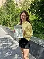 Отзыв от Елизавета Воронежцева (online подготовка. Результат 8.0 баллов)