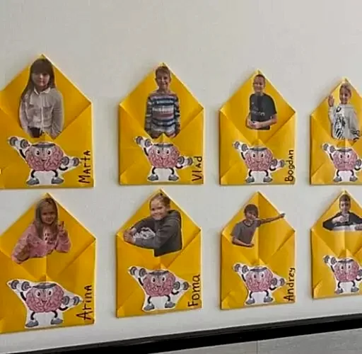 конвертики с английскими словами