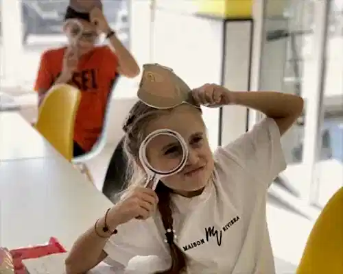 дети на занятии английским в Оксфорд Хаус